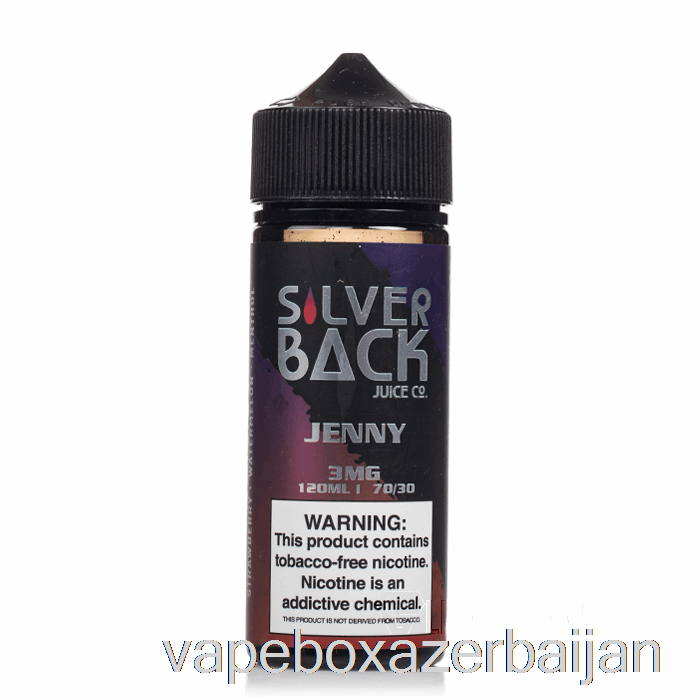 Vape Baku Jenny - Silverback Juice Co. - 120mL 3mg